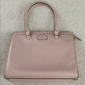 Light pink Kate Spade laptop bag